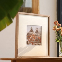 Photo murale de bébé en bois, nouvelle collection 2019, grand cadre en bois, vente en gros