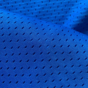 Chất lượng cao 200gsm polyester thoáng khí Warp Knit lỗ nhỏ lưới lưới vải cho Giày thể thao lót và Hàng may mặc - Product Image 6