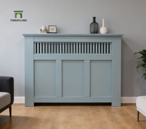 Cubierta Moderna para Radiador Infantil de MDF, Panel Frontal Sólido, Mueble para Radiador de Dormitorio Infantil - Product Image 1