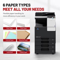 Photocopieur numérique couleur A3 reconditionné Konica Minolta Bizhub C750i, tout-en-un (copie, numérisation, fax, impression) pour entreprise, 75 ppm