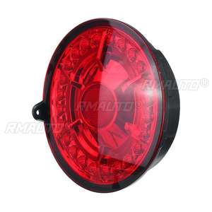 4PCS Feux arrière LED rouges pour Chevrolet Corvette C6 Coupé 2005-2013, feux de freinage arrière, feux de position - Product Image 5
