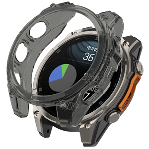 Étui de protection souple en TPU transparent de couleur cristal de 43 mm, 47 mm, 51 mm pour montres de sport <span class=keywords><strong>GPS</strong></span> <span class=keywords><strong>Garmin</strong></span> Fenix 8 8E Solar AMOLED pour hommes - Product Image 1