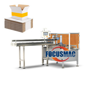 Tập trung máy móc tùy chỉnh tốc độ cao đầy đủ tự động hộp mở máy carton điện erector cựu cho thực phẩm hộp giấy đóng gói dòng - Product Image 1