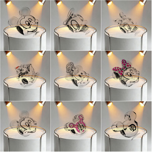 Bracciale in Argento Puro 925 Serie Topolino Minnie Paperino con Ciondoli a Perline Fai da Te - Product Image 4