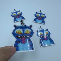 Stiker Dekorasi Instrumen Musik Bertema Musik dengan Finishing Holografik Iridescent Kustom yang Dipersonalisasi untuk Biola, Keyboard, Drum, Ukulele, Gitar, dan Bass