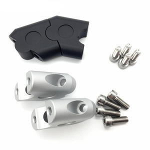 Motorola Handlebar Lift <b>Mount</b> 22mm Aluminum Alloy Pressure Booster <b>Block</b> For Motorcycle Off-road Vehicle Parts - Product Image 1
