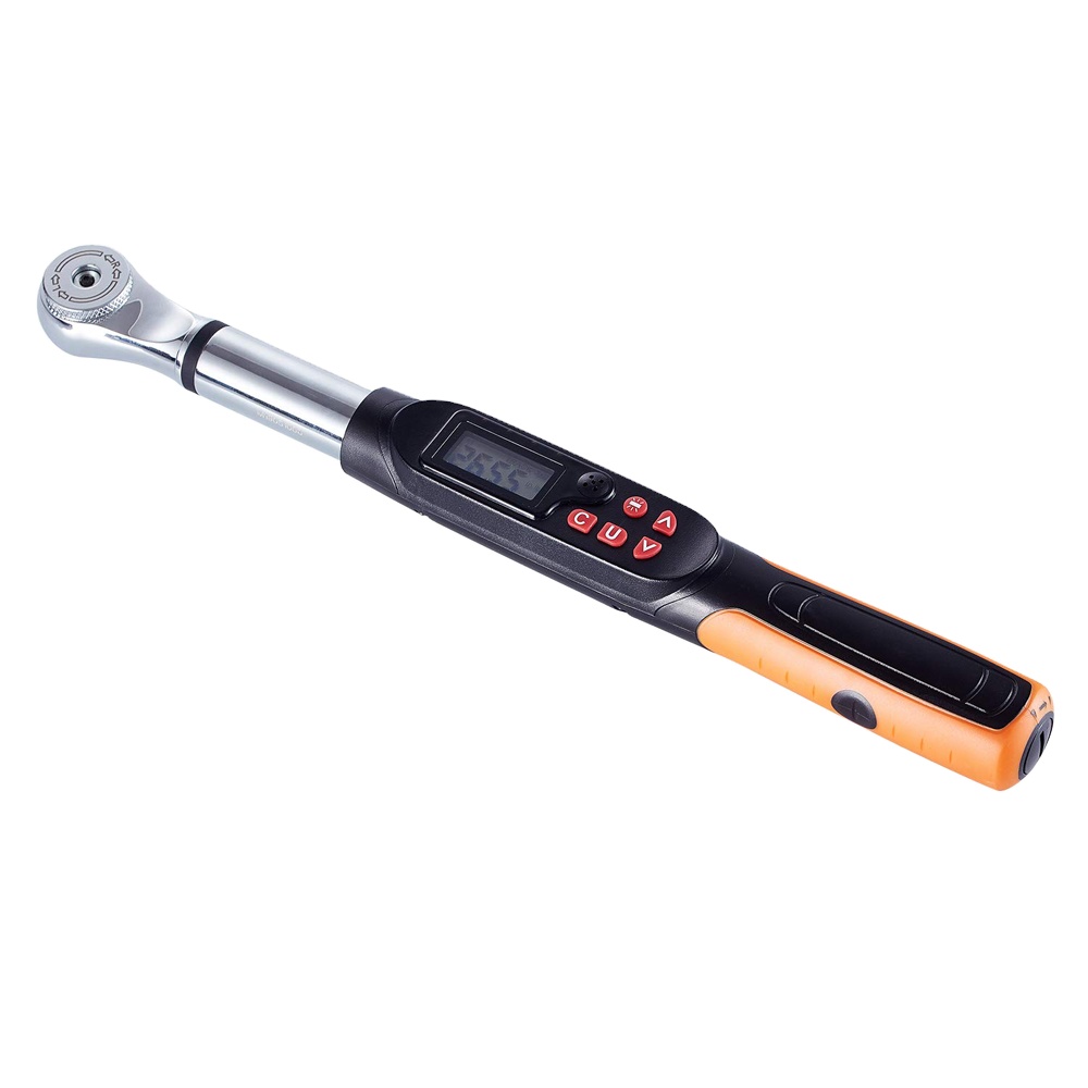 SOLUDE Electronic Digital Adjustable Torque Wrench,1~340 Nm,Portable Precision Measuring Tools