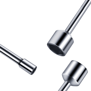 45 #   Llave de vaso cruzada de acero al carbono profesional para desmontaje de neumáticos, herramienta manual - Product Image 2