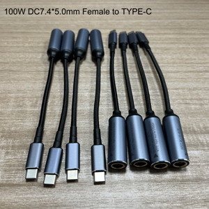 Cantell 100W DC để USB Loại C nam cáp điện - Product Image 6