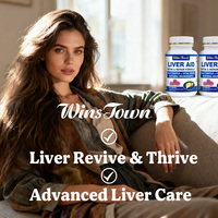 WinsTown Chardon Marie Silymarine Nettoyage Foie Détox Réparation Naturel Plantes Soutien Hépatique Complément Alimentaire 600mg