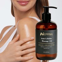 Huile de massage raffermissante pour le corps OEM avec collagène, aide à lisser la cellulite et à améliorer la texture de la peau, adoucit la peau et les muscles fatigués