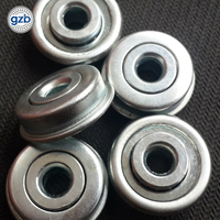 Roulements à billes F6000 F6001 en acier pressé avec bride estampée pour tondeuses à gazon, fabriqués en Chine