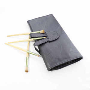 Custodia Portatile Professionale Personalizzata OEM ODM per Pennelli da Trucco, in Pelle, Resistente all'Acqua, Facile da Trasportare per la Conservazione - Product Image 3