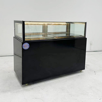Vitrine réfrigérée pour pâtisserie, refroidissement par ventilateur, vitrine de boulangerie, réfrigérateur, vitrine à gâteaux, refroidisseur de gâteaux