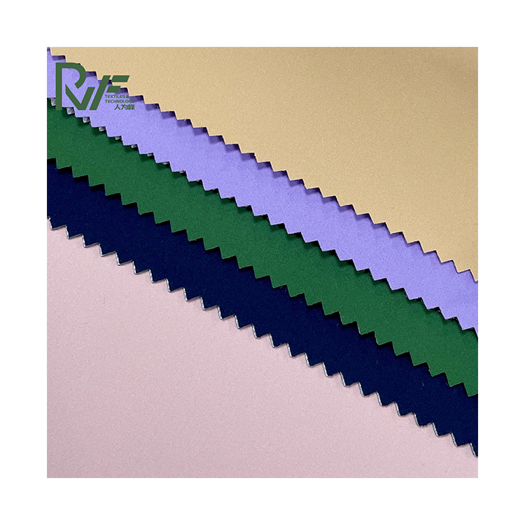 50D T800 4 way stretch полиэстер ткань 3 слоя флисовая ткань для пальто