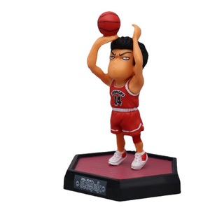 ของเล่นพีวีซีเรซิ่นตามสั่ง,ของเล่นแอ็กชันและของเล่นคุณภาพสูง Hubei Five Tiger Cake Decoration SLAM DUNK ตัวเลขอะนิเมะ Kaede <span class=keywords><strong>Rukawa</strong></span> - Product Image 5