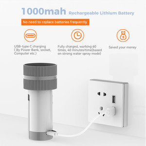 Портативный мини-распылитель для биде с аккумулятором 1000 мА · ч - Product Image 4