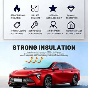 <span class=keywords><strong>Film</strong></span> de teinte électrique en carbone Innofilms PET pour vitres de voiture, technologie intelligente commutable à distance, 25 % VLT, 99 % de protection UV, 5+ ans - Product Image 4