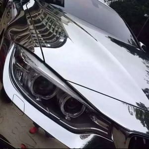 Calcomanía de película de vinilo de PVC personalizada de alta calidad, envoltura de coche con espejo plateado cromado, función protectora antiarañazos que cambia de Color - Product Image 4
