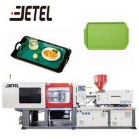 Machine de moulage par injection horizontale hydraulique JETEL JTZ270S pour la fabrication de vaisselle légère et réutilisable en PET/PP pour restaurants
