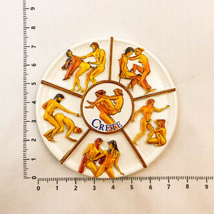 Imanes de Resina 3D de Grecia, Creta y Atenas, Recuerdos de Mitología Griega y Lugares Emblemáticos para Regalos de Viaje - Product Image 5