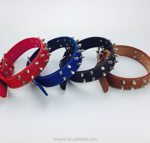 Groothandel Grote Pet Jacht Kraag Ronde Rivet Studded Aangepaste Bulldog Hond Kraag - Product Image 3