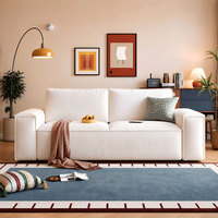 Würfelförmiges Metallrahmen-Schlafsofa Zwei-in-Eins-Design für Kleine Wohnzimmer und Arbeitszimmer Reversibles Klappbares Multifunktionales Sofa