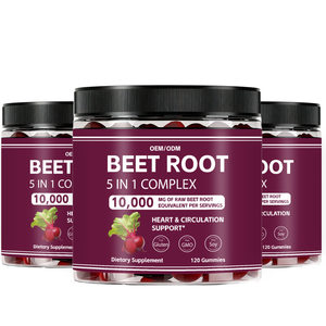 Grosir akar bit Gummies inflamasi dan antioksidan, vitamin untuk meningkatkan produk kesehatan squetroot Hawthorn Gummies - Product Image 5