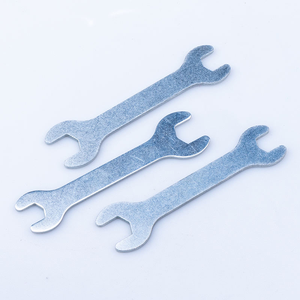 Steel Galvanized Open End Double Ended Hex Head Simple <strong>Spanner</strong> Wrench Hand Repair Tools - Product Image 5