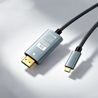 Adaptateur USB-C multi-ports en gros, câble DP 8K 4K 60Hz, convertisseur USB-C vers DP pour ordinateur portable, moniteur, téléviseur