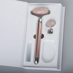 De Beauté <span class=keywords><strong>Masseur</strong></span> Facial Vibrant Rouleau De Beauté <span class=keywords><strong>Masseur</strong></span> Visage Contour Rouleau De <span class=keywords><strong>Jade</strong></span> pour Utilisation Du Visage - Product Image 1