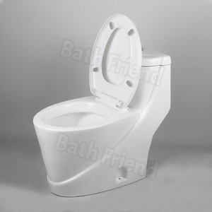 Inodoro de una Pieza con Combinación de Dos Colores, Inodoro de Cerámica Integrado Colorido para Baño, <span class=keywords><strong>WC</strong></span> para Uso Doméstico en Oriente Medio y África - Product Image 5