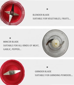 Máy Xay Sinh Tố Đa Năng 3 Trong 1 Máy Xay Thịt Trái Cây Máy Xay Điện Máy Xay Thực Phẩm Gia Dụng - Product Image 5