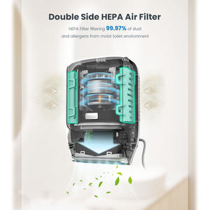 Meilleur sèche-mains à air chaud à haute vitesse, mural, en plastique ABS, hôtel, hôpital, bureau, bar, sèche-mains automatique commercial - Product Image 3