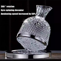Carafe à vin créative design Tumbler 1500ml, distributeur pour Vodka, Vin, Liqueur, Bourbon, Whisky, aérateur de vin en verre