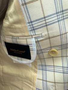 بدلة رجالية فاخرة مصنوعة يدويًا من 3 قطع للحفلات الموسيقية جاكيت واحد مرصعة بالخرز صدرية بنطال للعريس بما في ذلك مقاس كبير - Product Image 6