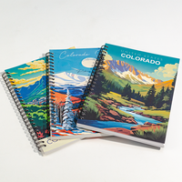 Planificateur de voyage intérieur vierge 2026 reliure en spirale couverture souple personnalisation Journal cahier