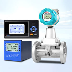 Proses Gas laboratorium kontrol Flowmeter 1.0/1.5 presisi aluminium Alloy/stainless Steel 24VDC profesi Vortex Flowmeter - Product Image 6