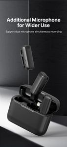 Ulanzi J12 Microphone Lavalier <span class=keywords><strong>sans</strong></span> <span class=keywords><strong>fil</strong></span> <span class=keywords><strong>micro</strong></span>-cravate 20M enregistrement Audio vidéo pour Smartphone Android pour iPhone 15 16 DJI <span class=keywords><strong>Action</strong></span> 5 - Product Image 5