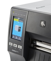Printer Barcode Zebra ZT411 Asli 203dpi Printer Label Industri 4 Inci Seri ZT400 Opsi Transfer Termal RFID