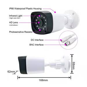 Sistema de videovigilancia para exteriores, conjunto de cámara AHD analógica hd de 4 canales, impermeable, 1080p, 4 canales, gran oferta - Product Image 3