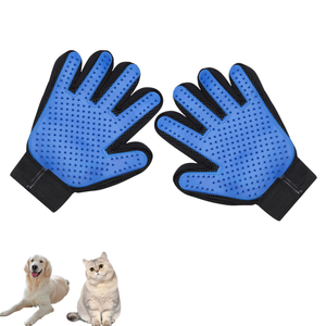 Gant de toilettage pour animaux de compagnie, chien, chat, pour enlever la saleté et les poils, gant de bain pour animaux de compagnie - Product Image 1