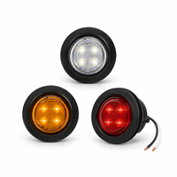 Feu arrière LED HSSH rouge ambre pour camion, remorque, semi-remorque, camion de fret, véhicule utilitaire
