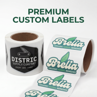 Étiquettes autocollantes en vinyle imperméables personnalisées en gros, imprimées sur mesure, pour la promotion, les logos de marque et l'emballage