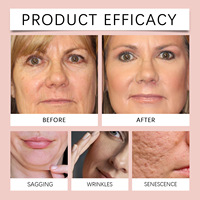 Masque Facial Nettoyant Hydratant Nourrissant Anti-Âge Anti-Rides au Collagène Nuit avec Pinceau 75g en Gros