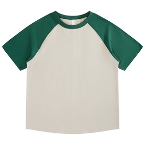 Camisetas de Moda Urbana 100% Algodón, Camisetas con Estampado Personalizado en Relieve, Cuello Redondo, Costuras en Contraste para Hombre - Product Image 4