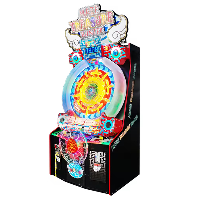 Amusement Electronic Wheel Prize Rolling Machine Ticket Lucky Ball Redemption Coin Pusher for Game Centers