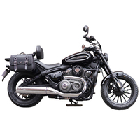 Nouveaux pare-chocs de moto en acier au carbone Softail, protection du moteur, barre de protection avant à deux niveaux pour 3M Bendr Chinchilla 350