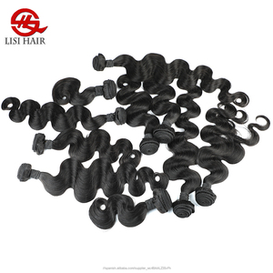 Querida rizado mejores artículos de venta Real paquetes de pelo indio del pelo Remy del pelo al por mayor - Product Image 6