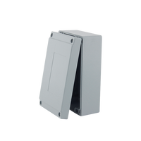 Boîtier électronique en aluminium moulé sous pression, anodisé, étanche pour extérieur, en alliage, personnalisé par extrusion